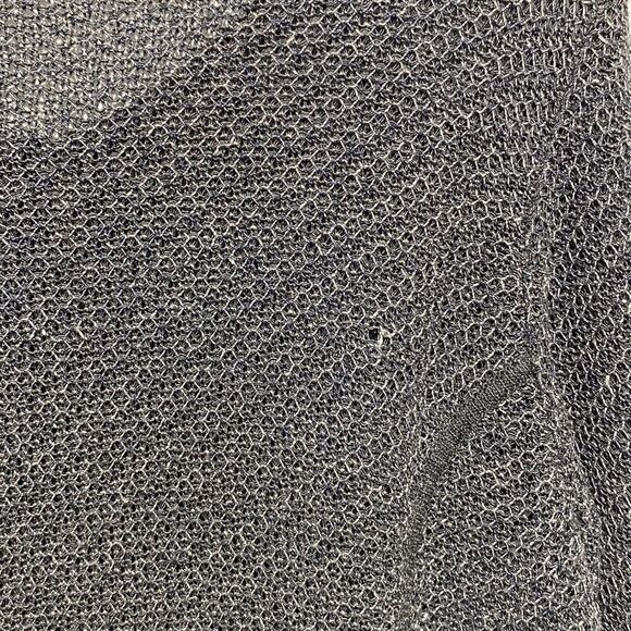 Eileen Fisher Women's Gray Long Sleeve Zip Cardigan Sweatshirt Size Large - Picture 8 of 10